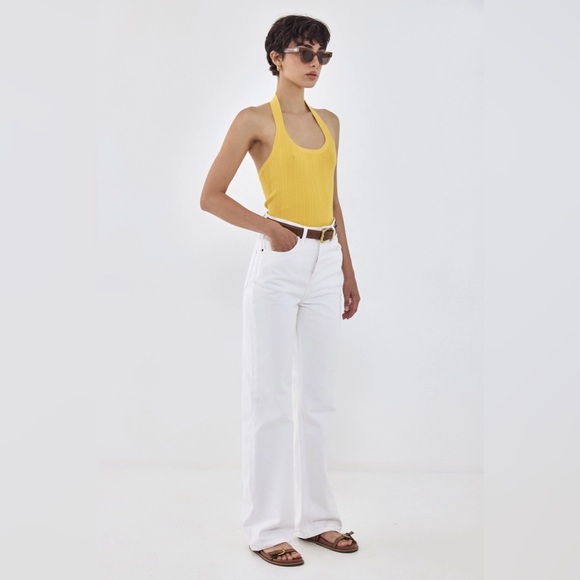 Dé rococo Denim - Dé Rococo high waisted white denim​